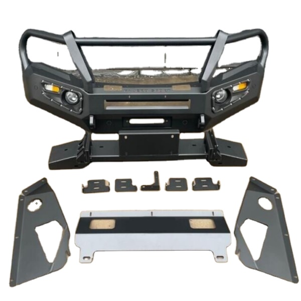 2022 New Design Bumper Pajero Accessories kit 4x4 Front Bumper Off-road Bullbar for Pajero 2022