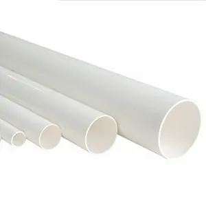 Pipa PVC pabrikan pipa PVC 1/2mm plastik jadwal ASTM 600 "- 4"