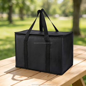 Reusable Eco-friendly Insulated Polyester <b>Picnic</b> Cooler Tote <b>Bag</b> Custom Thermal Lunch <b>Bag</b> for Outdoor Food Storage OEM ODM - Product Image 3
