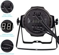Projecteur COB 100W OEM d'usine, éclairage de scène LED pour DJ et discothèque, avec son, Wash Par Light DMX512 IP33 Ra90