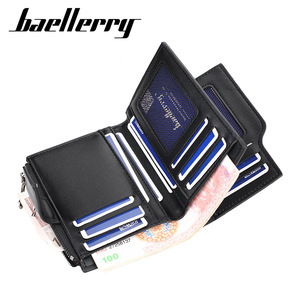 Baellerry Women's Short <b>Wallet</b> 4 Inch PU Leather Zipper Card <b>Holder</b> Solid Color Everyday Use - Product Image 2