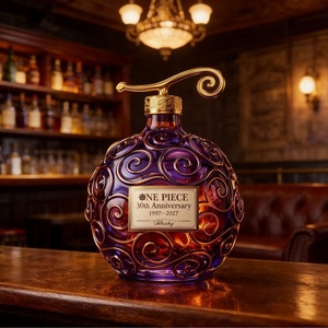 Decanter per Whisky in Vetro Borosilicato di Alta Qualità, Edizione 30° Anniversario One Piece, Bottiglia Decorativa <span class=keywords><strong>da</strong></span> <span class=keywords><strong>Collezione</strong></span> - Product Image 2