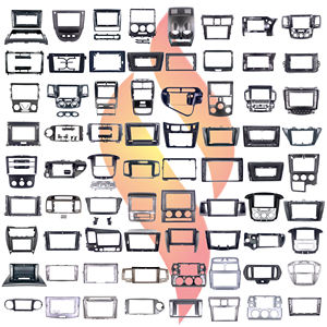 Kit de marco de <span class=keywords><strong>radio</strong></span> estéreo de 9 pulgadas suave <span class=keywords><strong>simple</strong></span> para Toyota Alphard 2003-2007 Kit de MARCO DE REPRODUCTOR DE DVD para coche - Product Image 5