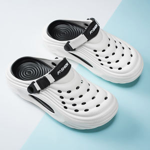 Nouvelles pantoufles directes respirantes et confortables, sabots décontractés antidérapants en mousse de récupération pour hommes, vente en gros d'usine - Product Image 1