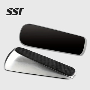 Matériel SSR Cale et bouchon de porte en caoutchouc en alliage de zinc robuste moderne Base solide Déplacement facile sans se pencher pour une utilisation en hôtel - Product Image 1