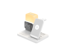Prix d'usine 2024, chargeur sans fil 6 en 1, charge rapide sans fil 15W, portable pour téléphones/tablettes