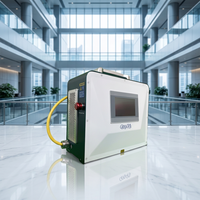 Soudeuse laser portable QCW en forme de mallette, équipement de soudage à impulsions compact pour la production de lettres et enseignes publicitaires extérieures