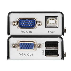 Cable de Extensión Mini KVM USB, VGA Cat 5 Aten CE100-at-G CE100-at-Z - Product Image 1