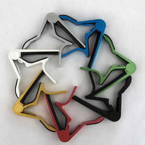 8.5*8cm Premium alliage d'aluminium guitare métal Capo changement rapide pince acoustique guitares électriques ukulélé <span class=keywords><strong>mandoline</strong></span> Banjo accessoires - Product Image 5