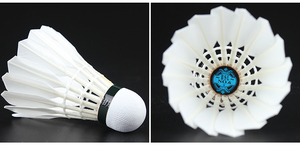 <span class=keywords><strong>RSL</strong></span> No.6 clase Cigu pluma de pato medio-amplio de bádminton Shuttlecock con fibra de placa + destrozado de la cabeza - Product Image 2