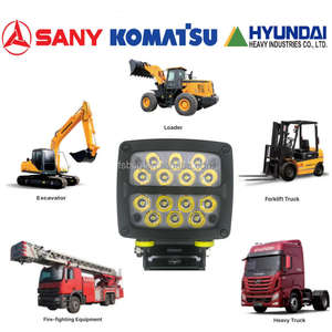 Tarım makineleri traktör için 140W 6000K IP68 IP69K su geçirmez LED püskürtücü bom çalışma ışığı far - Product Image 6