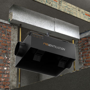 Système <span class=keywords><strong>de</strong></span> ventilation <span class=keywords><strong>de</strong></span> cuisine moderne 250m ³/h Ventilateur <span class=keywords><strong>de</strong></span> <span class=keywords><strong>conduit</strong></span> à faible bruit Filtre HEPA et charbon actif durable Élimination des graisses et <span class=keywords><strong>de</strong></span> la <span class=keywords><strong>fumée</strong></span> - Product Image 1