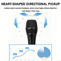 Microphone vocal dynamique cardioïde professionnel E835S Pro Audio avec interrupteur marche/arrêt