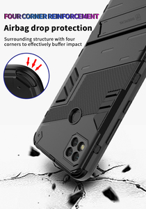 Funda Multifuncional para Teléfono Móvil Redmi <span class=keywords><strong>9C</strong></span> Redmi 9 para Poco C3, Diseño de Armadura Ultrafina Anticaídas de Alta Calidad Personalizada - Product Image 2