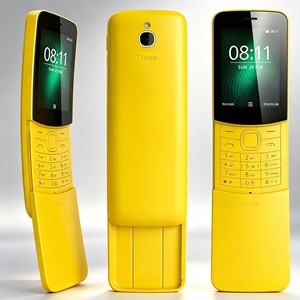 Teléfono Móvil 4G con Teclado Físico Deslizable Tipo Banana, Doble SIM, Doble Modo de Espera, Teclado T9, para Comercio Exterior Transfronterizo 8110 - Product Image 3