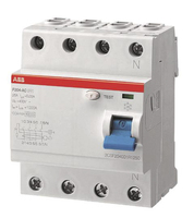 2csf204201r3630 F204 a S-63/0,3 63a 4 pôles, Type a Rccb, Sensibilité 300 Ma Série F200
