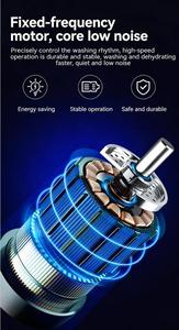 <span class=keywords><strong>Lavadora</strong></span>/Secadora Semiautomática de Gran Capacidad, Ahorradora de Energía, de Doble Tina, Todo en Uno, para Uso Doméstico y Hotelero, con Función de Deshidratación - Product Image 4