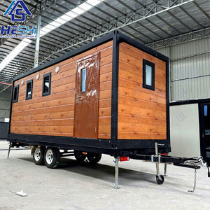 Maison préfabriquée intégrée sur roues, conteneur de remorque personnalisé, maison mobile de luxe, casa contenedor - Product Image 1