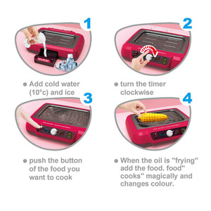 Hot bán đa chức năng bếp cảm ứng đồ chơi nhà bếp với ánh sáng màu thực phẩm thay đổi DIY đồ dùng nhà bếp Bộ đồ chơi - Product Image 3