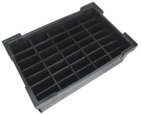 Caja Conductora Antiestática para Impresión de Cajas, Caja de Espuma para Transporte de Circuitos Integrados, Caja Conductora para Componentes de Electrónica de Consumo, Reciclada