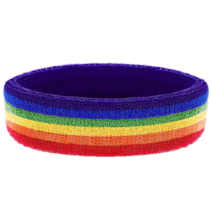 Premium Quality Custom Logo <b>Headband</b> Breathable <b>Sports</b> <b>Headband</b> Quick Dry Sweat Absorbent Stretch Fabric For Gym Training - Product Image 2