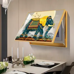 Electric Meter Box Decorative Painting Without Punching Restaurant