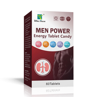 Pilules d'amélioration masculine pour hommes, OEM, naturelles, soulagent la fatigue, grande taille, favorisent les érections, comprimés énergétiques pour hommes, bonbons