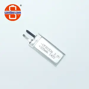Ultra Dunne Li-Polymer Cell 3.0V 300Mah Medische Apparatuur Batterij CP301536