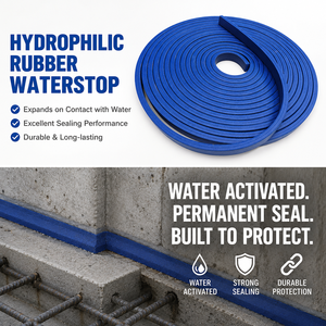 Cinta Selladora de Juntas Waterstop Tipo <span class=keywords><strong>Masilla</strong></span> de Bentonita de Instalación Rápida para Juntas de Hormigón, Alta Resistencia y Ecológica - Product Image 3