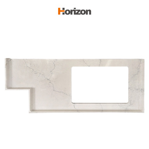 Revêtement mural en pierre artificielle <span class=keywords><strong>pour</strong></span> la décoration murale extérieure, <span class=keywords><strong>dalle</strong></span> de pierre de quartz artificielle - Product Image 5