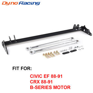 Levier de commande de traction avant droit en aluminium et acier modifié pour les voitures Honda Civic/CRX 88-91, adapté après modification - Product Image 4