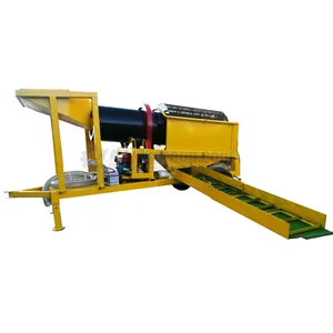 Alluvial Mini Mobile Mining Gold Trommel Waschanlage Ausrüstung der Gold waschmaschine