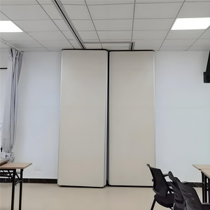 Acoustic Folding <strong>Movable</strong> Operable <strong>Wall</strong> Factory Sound Proof Aluminum <strong>Partition</strong> <strong>Wall</strong> With Doors For Banquet Office Hotel - Product Image 2