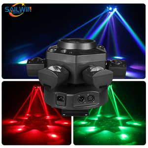 SAILWIN LED DJ Bee Eye Six bras Petit King Kong Stroboscope Tête mobile Faisceau Effet laser Lumière pour scène <span class=keywords><strong>Disco</strong></span> - Product Image 3