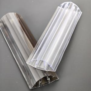 โพลีคาร์บอเนต PC เรือนกระจกหลังคาเชื่อมต่อสำหรับแผ่นกลวงเรือนกระจกโพลีคาร์บอเนต - Product Image 6