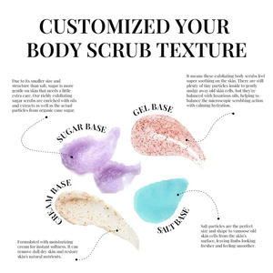 Bán Buôn Nhãn Hiệu Riêng Vegan Hữu Cơ Khuôn Mặt Và Cơ Thể Tẩy Tế Bào Chết Rõ Ràng Lỗ Chân Lông Vani Đường Cơ Thể Chà - Product Image 5