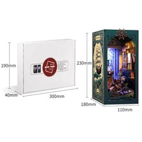 2025 histoire des fonds marins personnalisé Puzzle en bois livre Nook Kit 2025 fabricant Puzzle en bois 3d livre Nook bricolage pour adulte