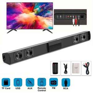 Barra de Sonido BS28B, Altavoz de 2000mAh-4000mAh para TV, Computadora, Portátil, Alimentación USB - Product Image 4