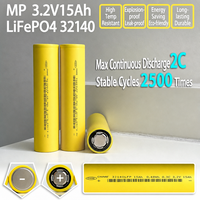 Batterie LiFePO4 de qualité supérieure, neuve, grade A, CNAE 32140, 3,2 V, 15 Ah, cellule de puissance 2C, basse température, 15 Ah, cellule de batterie cylindrique LFP