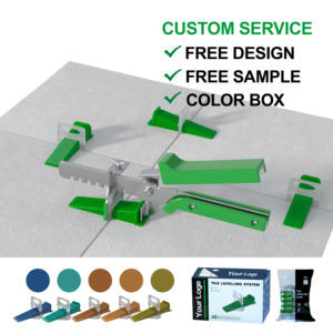 Floor Plastic Concrete Tile Spacer <strong>Clips</strong> for Tile Leveling System 3mm Manufacturer - Product Image 3