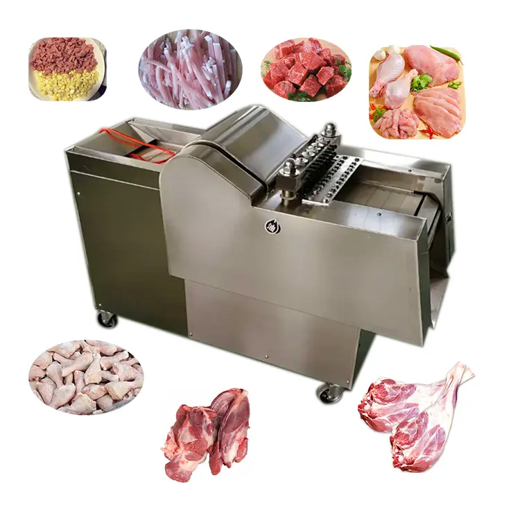 Macchina per tagliare cubetti di carne,