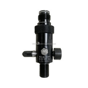 Vanne de réservoir <span class=keywords><strong>Ninja</strong></span> en alliage d'aluminium pour régulateur Huben Power Slide, contrôle marche/arrêt, équipement PCP, masque airsoft, tir à l'arc, 4500 psi - Product Image 1