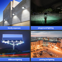 Reflector LED de Alta Calidad de Fábrica Woojong China, 10W-400W, Clasificación IP65, Ángulo de Haz de 110°, Alto Lumen, Iluminación Exterior, 2 Años de Garantía