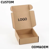 Fabrication personnalisée de mini boîtes d'expédition en carton rigide pour emballage d'avion boîte d'emballage de chapeau en carton pour petites entreprises