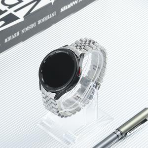 Bracelet de montre Jubiler <span class=keywords><strong>Galaxy</strong></span> pour <span class=keywords><strong>Samsung</strong></span> <span class=keywords><strong>Galaxy</strong></span> <span class=keywords><strong>Watch</strong></span> 6 <span class=keywords><strong>5</strong></span> 4 <span class=keywords><strong>Pro</strong></span> 40mm <span class=keywords><strong>42mm</strong></span> 44mm 45mm 46mm, Bracelet de montre Jubiler sans écart - Product Image 4