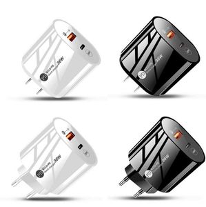 Chargeur USB à double port QC3.0+PD à charge rapide PD36W avec protection contre les courts-circuits, très vendu, pour iPhone 14 Pro Max - Product Image 1