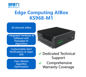 AIBOX akıllı algoritma ana CCTV 4-Way Video ağ geçidi AI kenar analizi çoklu protokol 4-Way Video Hub uzaktan kumanda - Product Image 2