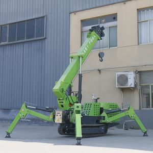 Prix usine nouvelle grue araignée personnaliser hydraulique grue araignée sur chenilles télescopique stabilisateur Mini grue araignée Mobile à vendre - Product Image 4