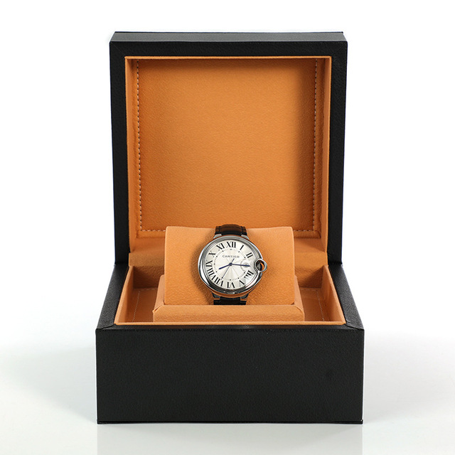High-End Luxury Watch Display Box Classic PU Leather and MDF Multifunction Sustainable Storage Case for Custom Jewelry Case