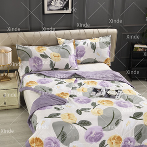 Offre Spéciale été couettes ensembles <span class=keywords><strong>de</strong></span> literie été refroidisseur couette pour dormeurs chauds refroidisseur couette léger été coton lin - Product Image 1